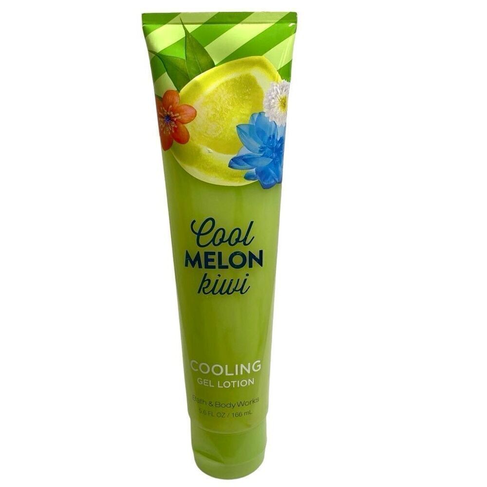Bath & Body Works Cool Melon Kiwi Cooling Gel Lotion 5.6 Fl oz Rare Skin Sun